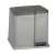 CURVER "DUO" pedal bin, 21L, grey, selective waste sorting, 2 compartments
