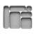 Curver Infinity XS Drawer Divider Set, gray, 3 pieces, 0.2L each, set of 6