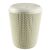 Odpadkový kôš do kúpeľne Knit 7 l Ø22x30 cm biely 47834428