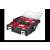 Keter 18" Cantilever Tool Box with 2 Organizers, open toolbox with compartments
