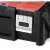 Keter 18" Cantilever Tool Box with 2 Organizers, close-up of latch