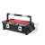 Keter 22" Pro Cantilever Tool Box, black with red compartments, organizer for small parts, tools, and accessories