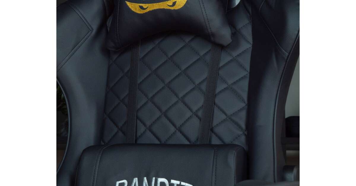 Bandit Phantom Gamer chair with neck and waist cushion #black