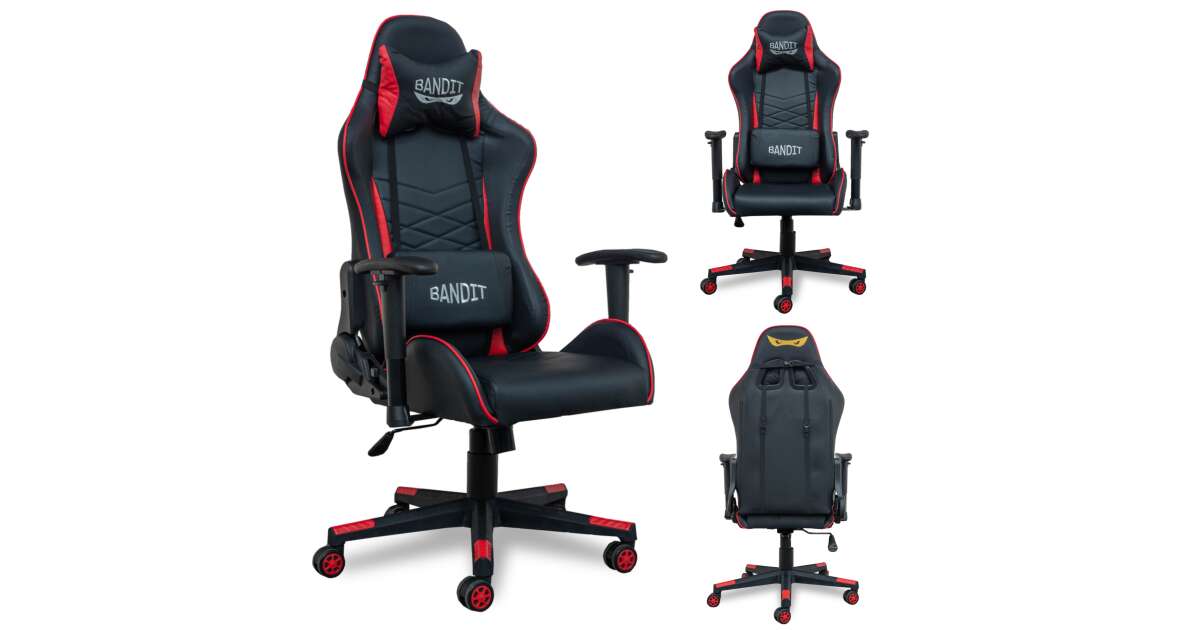 Cooler Master Caliber R2 Gaming Chair (2D Armrest, CMI-GCR2-2019R, Red)