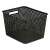 CURVER Your Style L dark brown plastic storage basket
