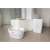 Curver Infinity 60L white laundry hamper with lid, bathroom laundry basket