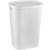 Curver Infinity 60L white laundry hamper with lid