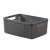 Curver JUTE storage basket, graphite grey, medium size