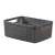 Curver JUTE storage basket, graphite grey, medium size