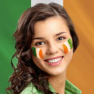 Arcfesték szett, testfesték készlet, Írország zászlajának színei 74813806 Arcfestékek
