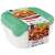 Set posuda za hranu od 3 komada, kvadratne, 3 x 0,8 l, Fresh&Go mix 45769995