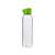 CURVER Smart Dots Wasserflasche, 0,75L, transparent mit grünem Deckel