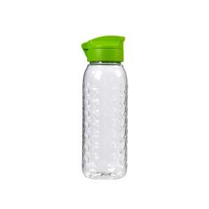 Sticlă de apă CURVER Smart Dots, 450ml, transparentă cu capac verde - Transportatori de alimente și băuturi