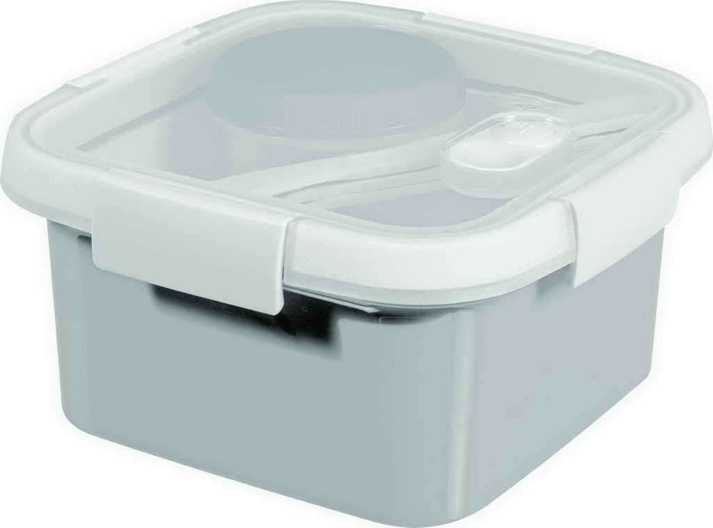 CURVER POJEMNIK NA ŻYWNOŚĆ KWADRATOWY LUNCH KIT 1,1L / BRZOSKWINIOWY