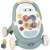 Little Smoby 3 in 1 walker, green and white, with activity center