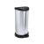 Curver 40L Metallic Effect Pedal Bin - Stylish Trash Solution