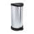 Curver 40L pedal bin, stainless steel, black lid, foot pedal, modern design