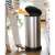 Curver 40L pedal bin, stainless steel, black lid, foot pedal, modern design, kitchen use
