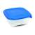 Prozirna Posuda za Hranu Curver Fresh & Go 0.8L s Plavim Poklopcem