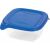 Curver Fresh & Go 0.25L Square Food Storage Container - Blue Lid