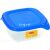 Lebensmittelbehälter quadratisch 0,25L Fresh&Go blau 48831556
