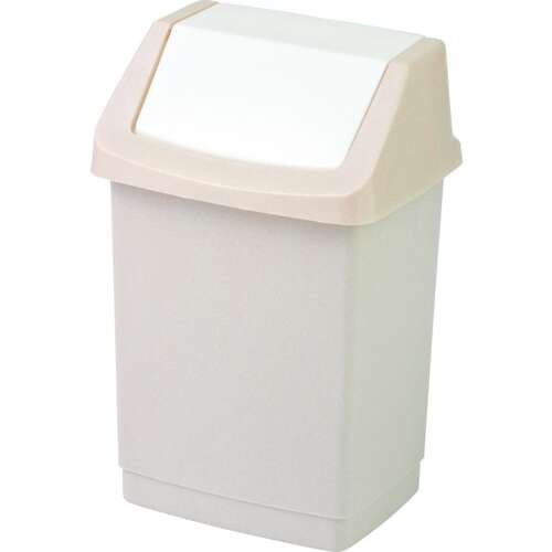 CURVER "CLICK-IT" 50L beige Abfallbehälter mit Deckel