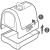 Curver Rattan cat litter box assembly diagram
