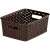 CURVER "MY STYLE" RATTAN BASKET 8L brown storage basket