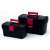 Curver Herobox Basic Tool Box Set, black, 16 inch and 13 inch