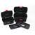 Set de cutii de scule Curver Herobox Basic, negru, 16 inci și 13 inci