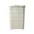 CURVER "STYLE" Rattan Effect Laundry Basket with Lid, 40L, Cream