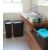 CURVER STYLE Rattan Laundry Baskets in Modern Bathroom