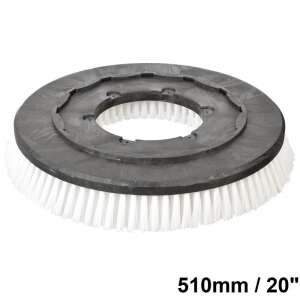 Kefa pre čistiace stroje na podlahy Hako a Karcher, priemer 510 mm, 0,3 mm štetiny - Príslušenstvo čistiaceho stroja