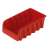 CURVER red plastic screw organizer, #3 size