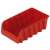CURVER red plastic screw organizer, #3 size