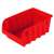 Cutie de depozitare din plastic roșie CURVER pentru șuruburi, cuie și piese mici