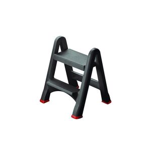 Curver Folding Two-Step Stool for Home Use - Construction & Renovation