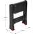 Curver foldable step stool, dimensions, black with red accents