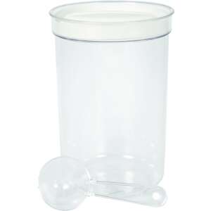 CURVER Recipient pentru cafea 1,7L cu lingură de dozare, Crem/transparent - Depozitarea alimentelor