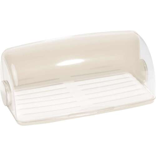 Curver Cream and Transparent Bread Bin
