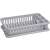 CURVER Edényszárító Tálcával Kicsi Dish Drying Rack in Grey/Lux Grey