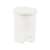 Curver 15L white pedal bin with inner bucket
