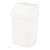 CURVER "CLICK-IT" 15L white swing top trash can