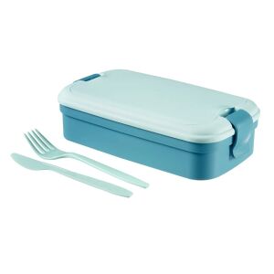 Curver Lunch & Go blue food container with cutlery - Food storage container