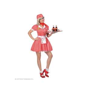 KELLNERIN 50er JAHRE KOSTÜM FÜR DAMEN GRÖßE: M 80428020 - Modă și îmbrăcăminte