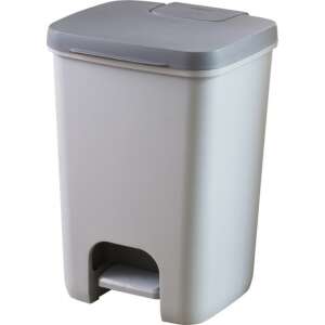 CURVER "ESSENTIALS" 20L pedal bin, grey, plastic, kitchen trash can - Curver Trash can