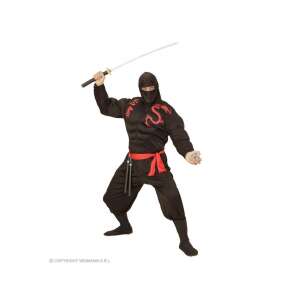 SUPER MUSKEL NINJA KOSTÜM FÜR HERREN GRÖßE: S 80427672 - Accesorii pentru îmbrăcăminte