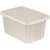 CURVER "ESSENTIALS" 45L storage box with lid, transparent