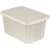CURVER "ESSENTIALS" 45L storage box with lid, transparent