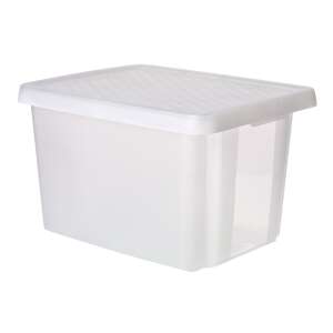 CURVER "ESSENTIALS" 45L úložný box s vekom, priehľadný - Skladovanie a organizovanie